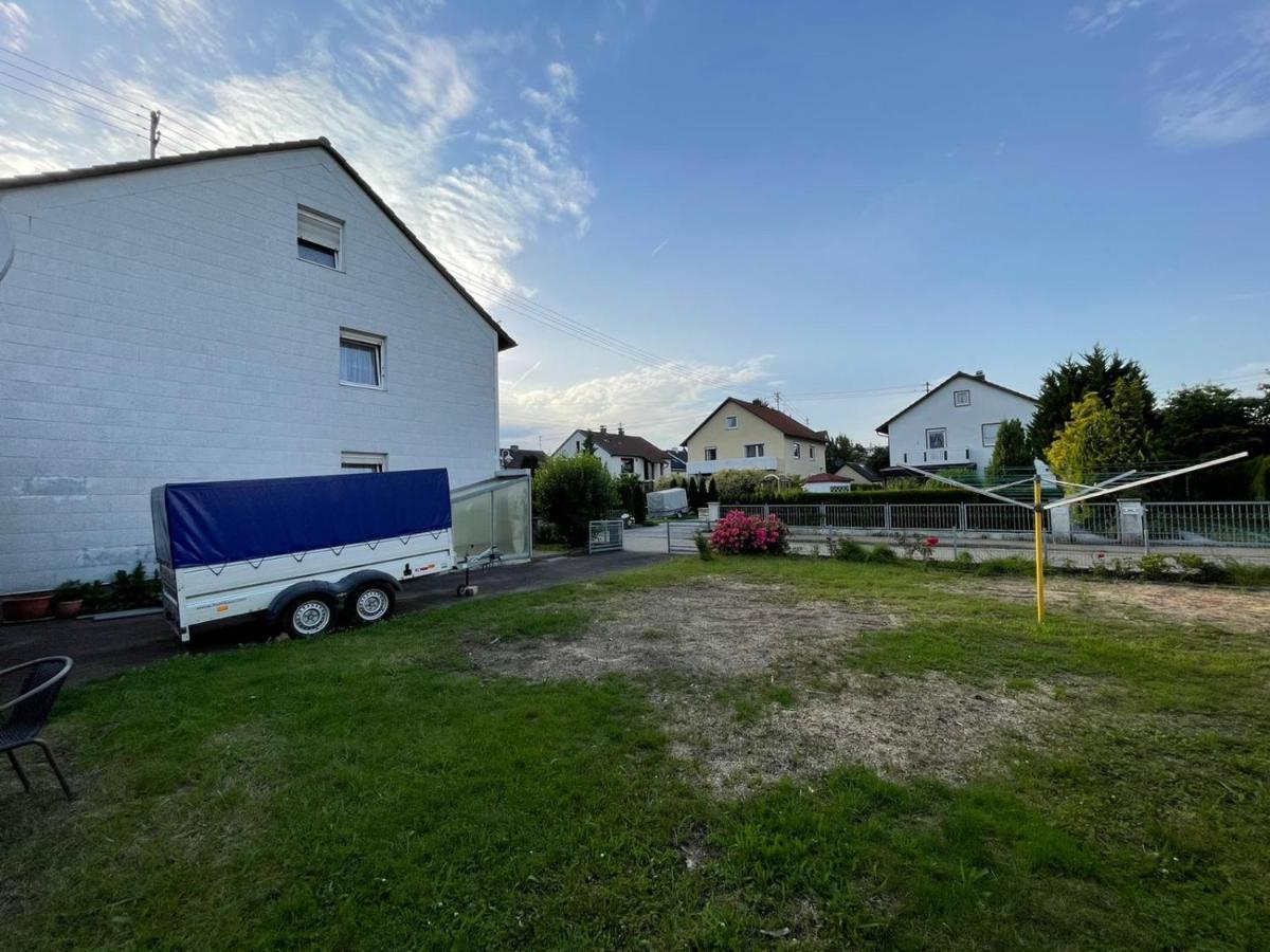 Guntia Apartment mit großem Garten Günzburg Exterior foto