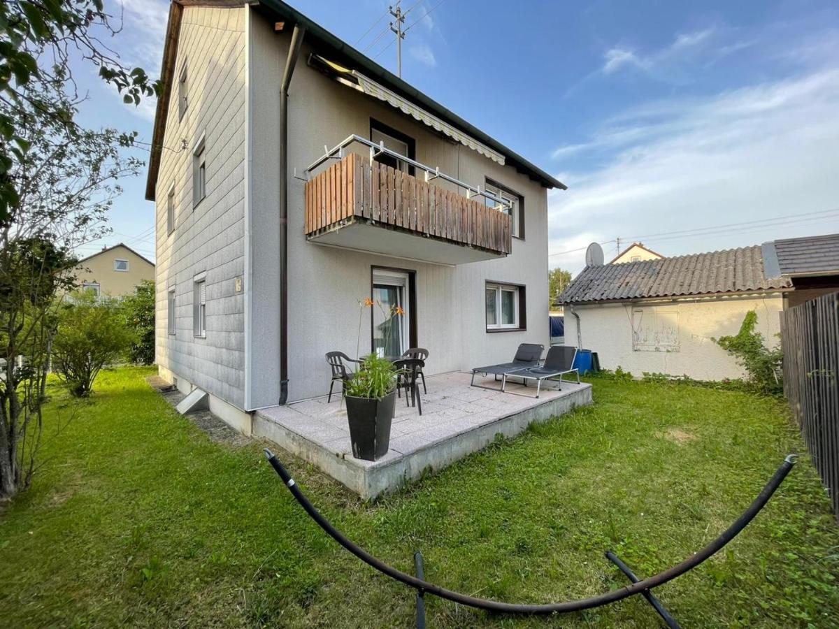 Guntia Apartment mit großem Garten Günzburg Exterior foto
