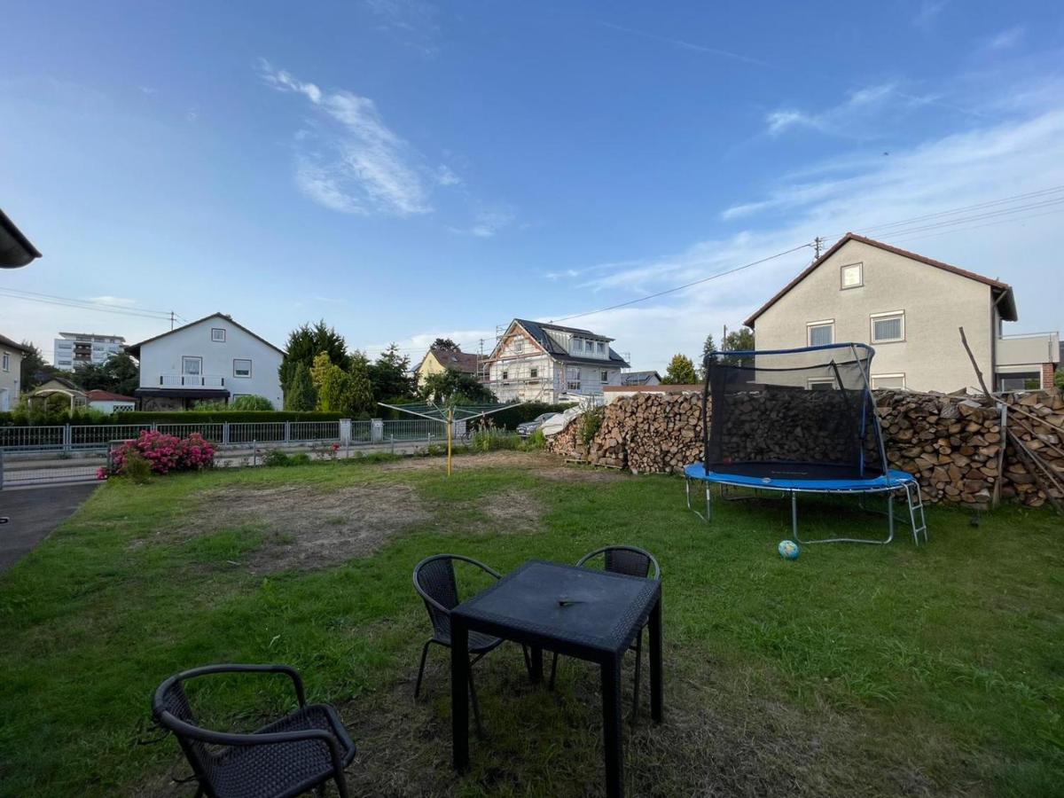 Guntia Apartment mit großem Garten Günzburg Exterior foto