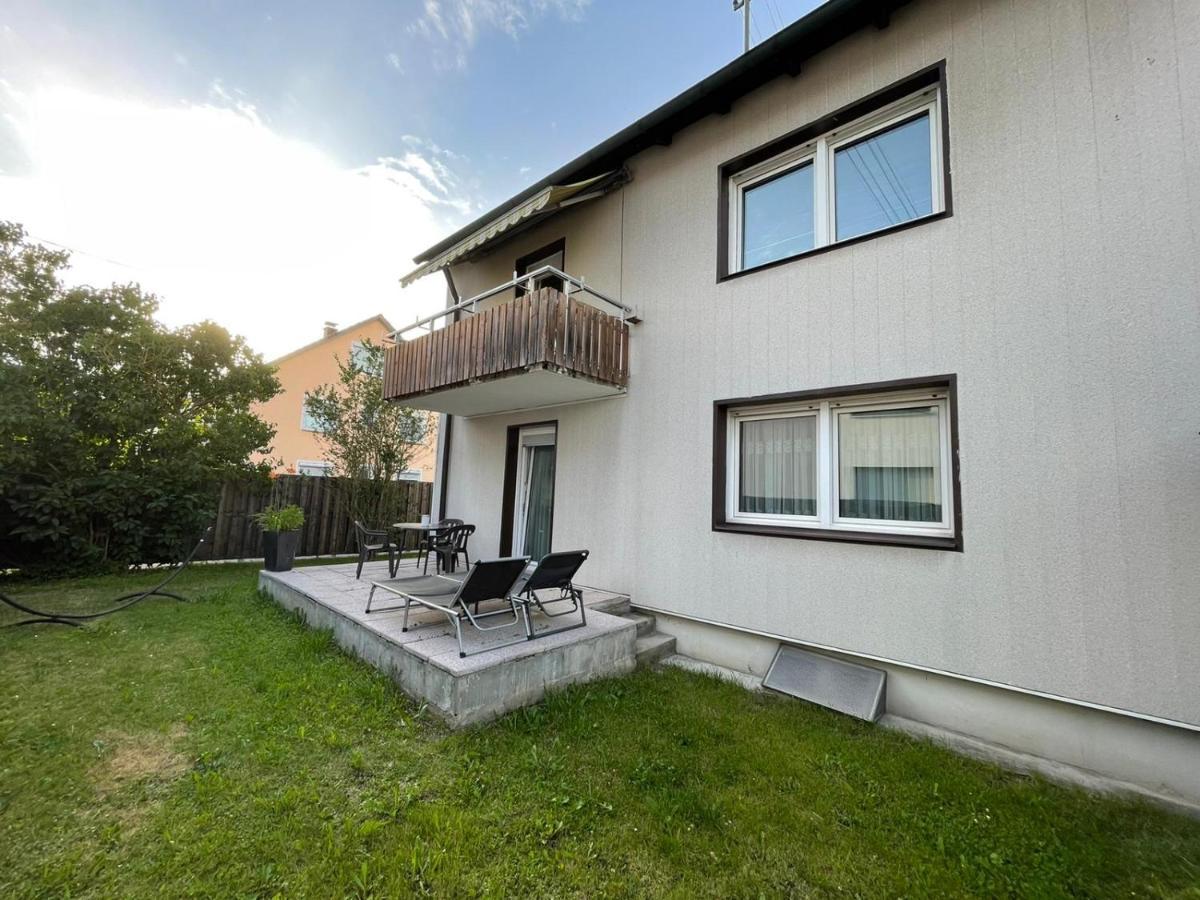 Guntia Apartment mit großem Garten Günzburg Exterior foto